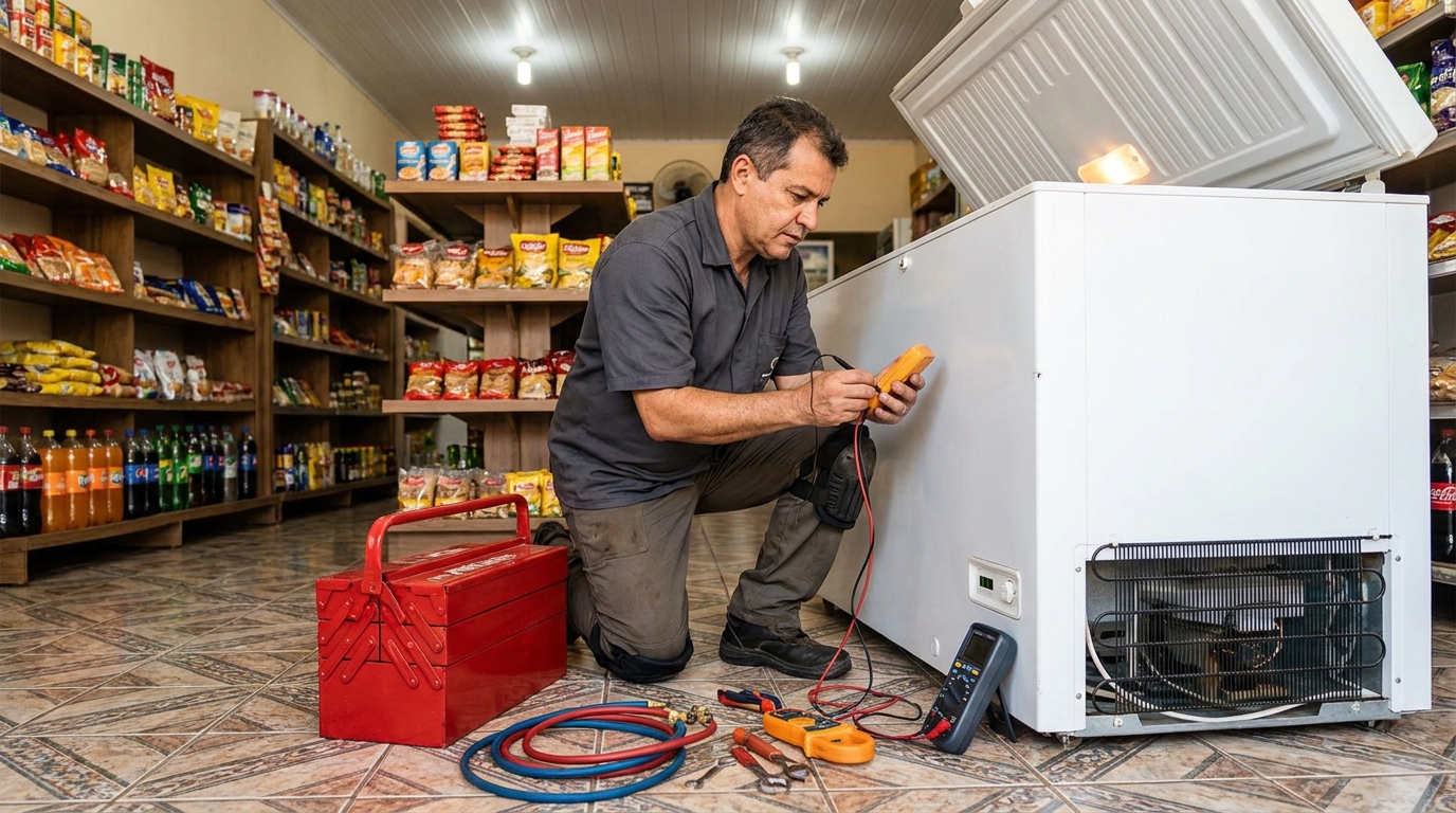 Ajuste de Temperatura do Freezer em Governador Valadares‑MG