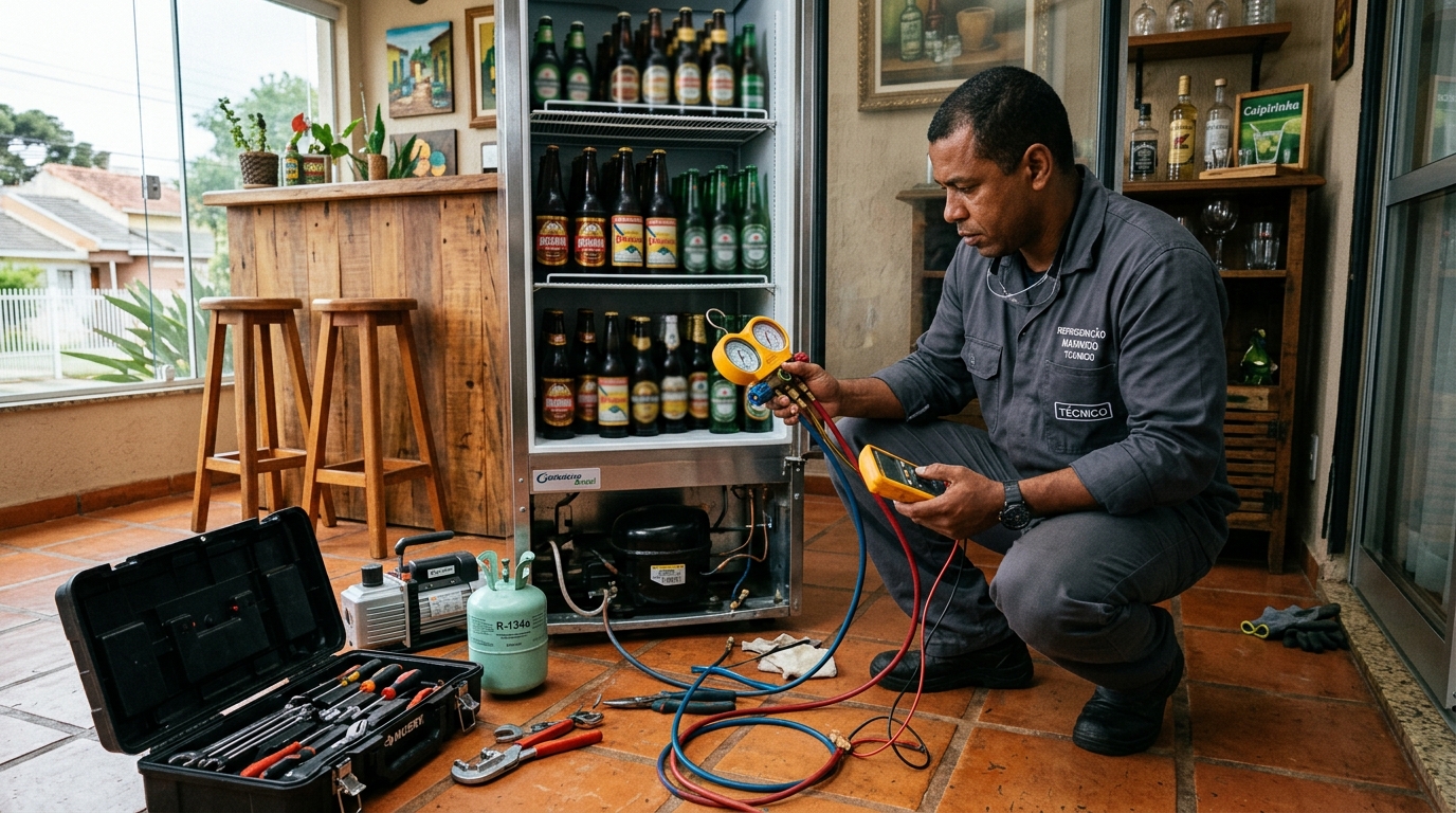 Técnico de refrigeração comercial perto de mim em Governador Valadares‑MG