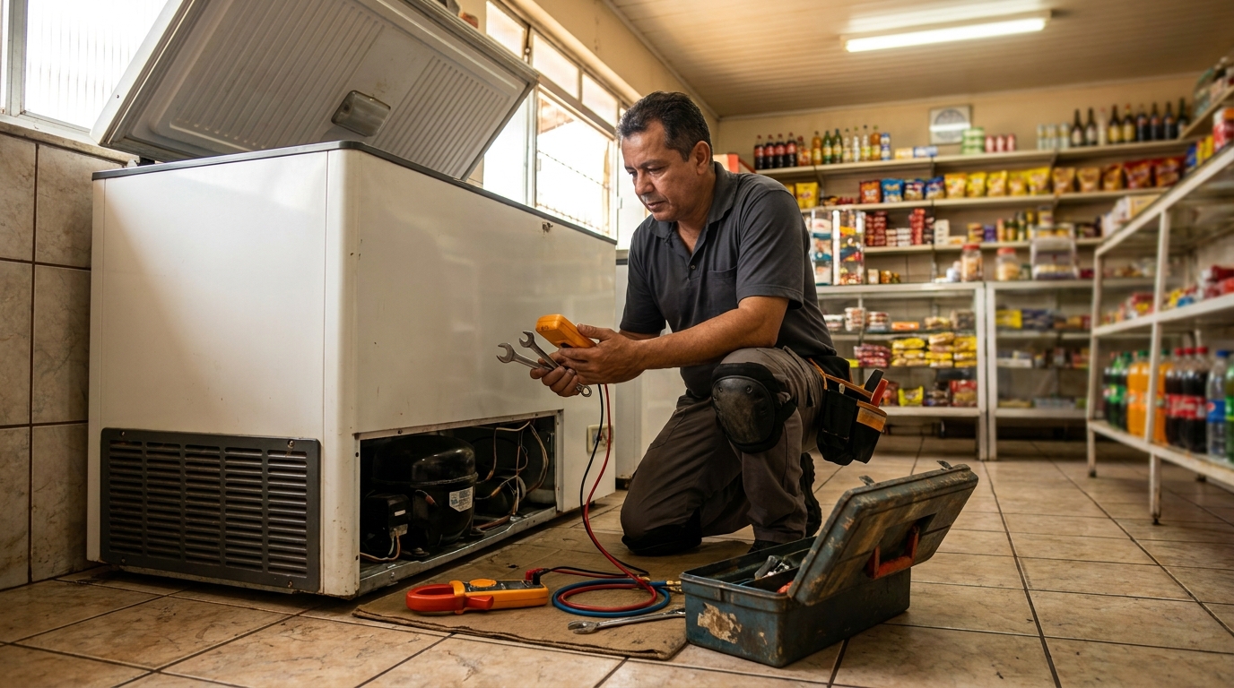 Técnico de freezer perto de mim em Governador Valadares‑MG
